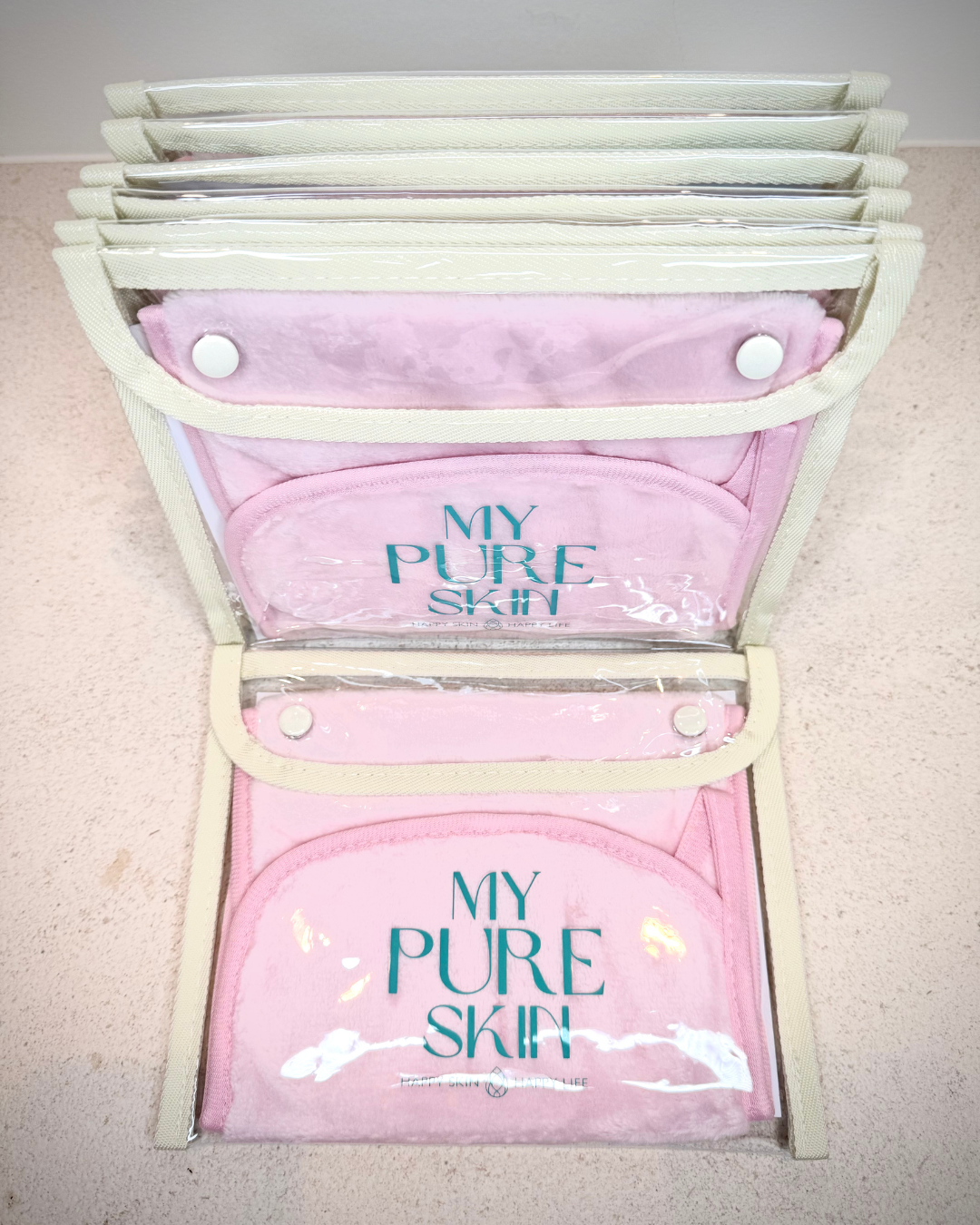 My Pure Skin Cleansing Towels 6+1 gratis Light Pink