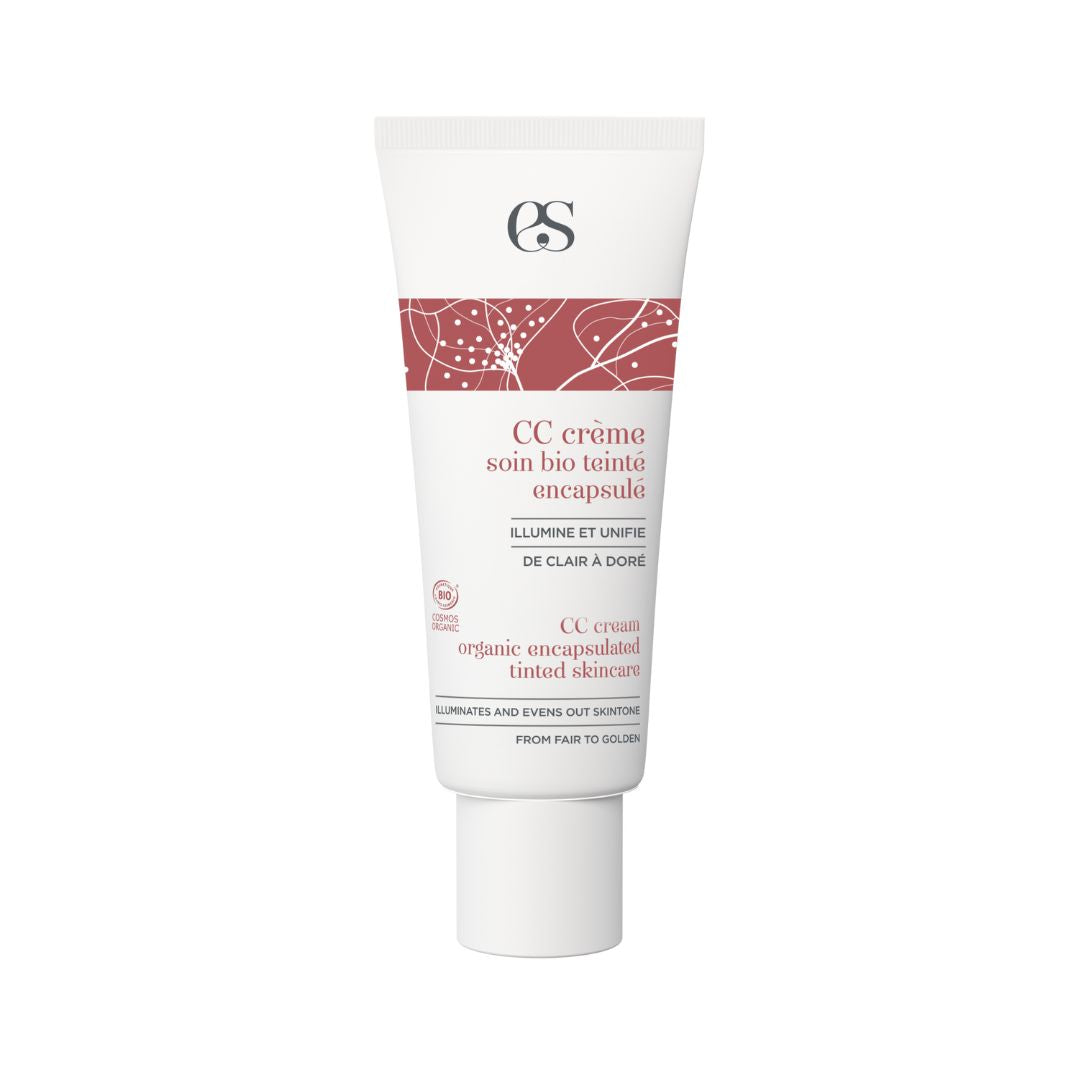 CC crème soin bio teinté encapsulé 40 ml - Clair à doré