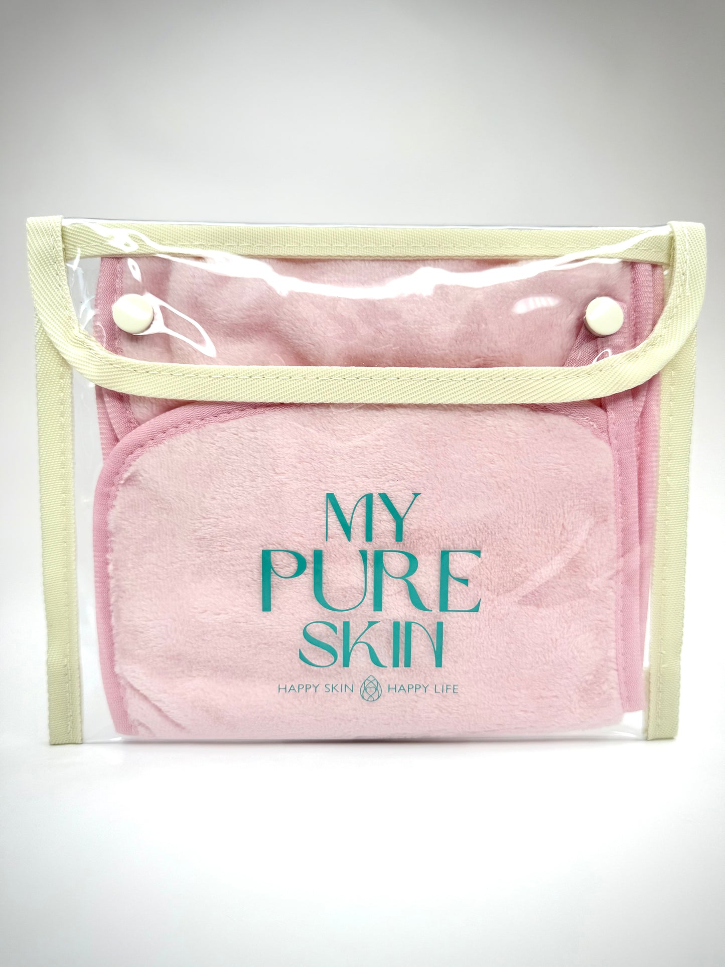 My Pure Skin Cleansing Towel light pink pack shot