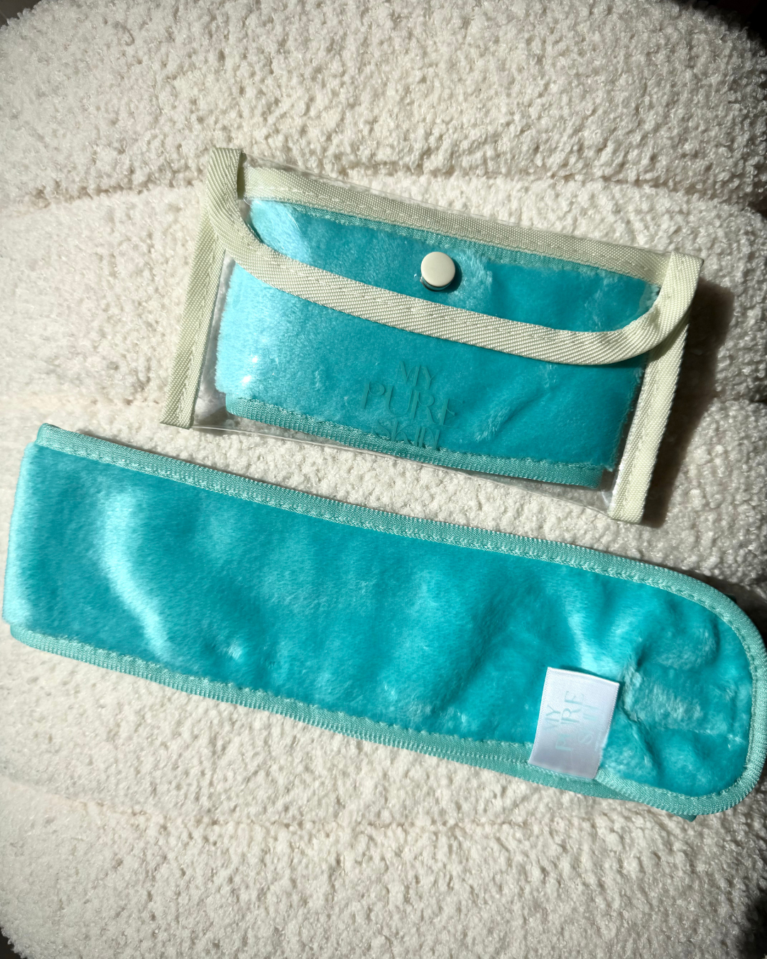 My Pure Skin haarband turkoise pack shot