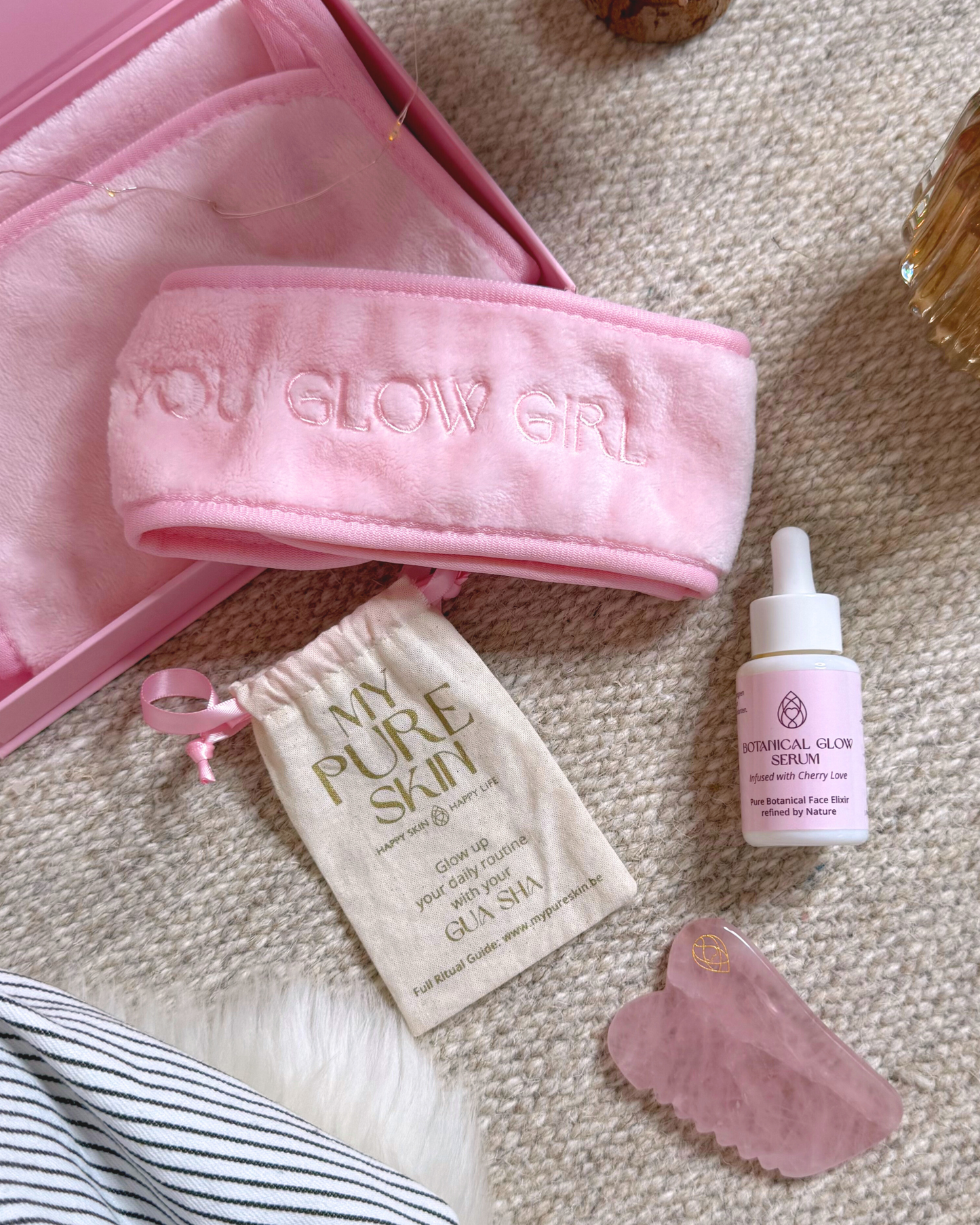 My Pure Skin Gua Sha Rose Quartz