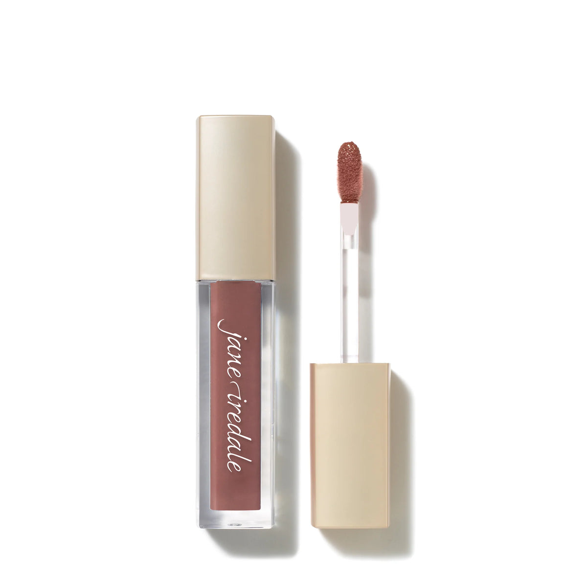 ColorLuxe High Impact Lip Glaze - Pink Suede mid-tone brown pink