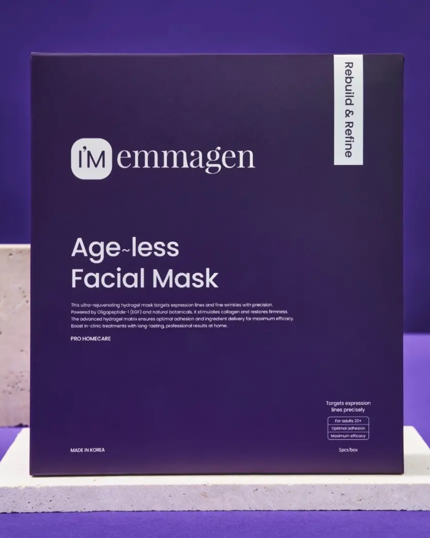 I'm Emmagen - age less facial mask pure skin