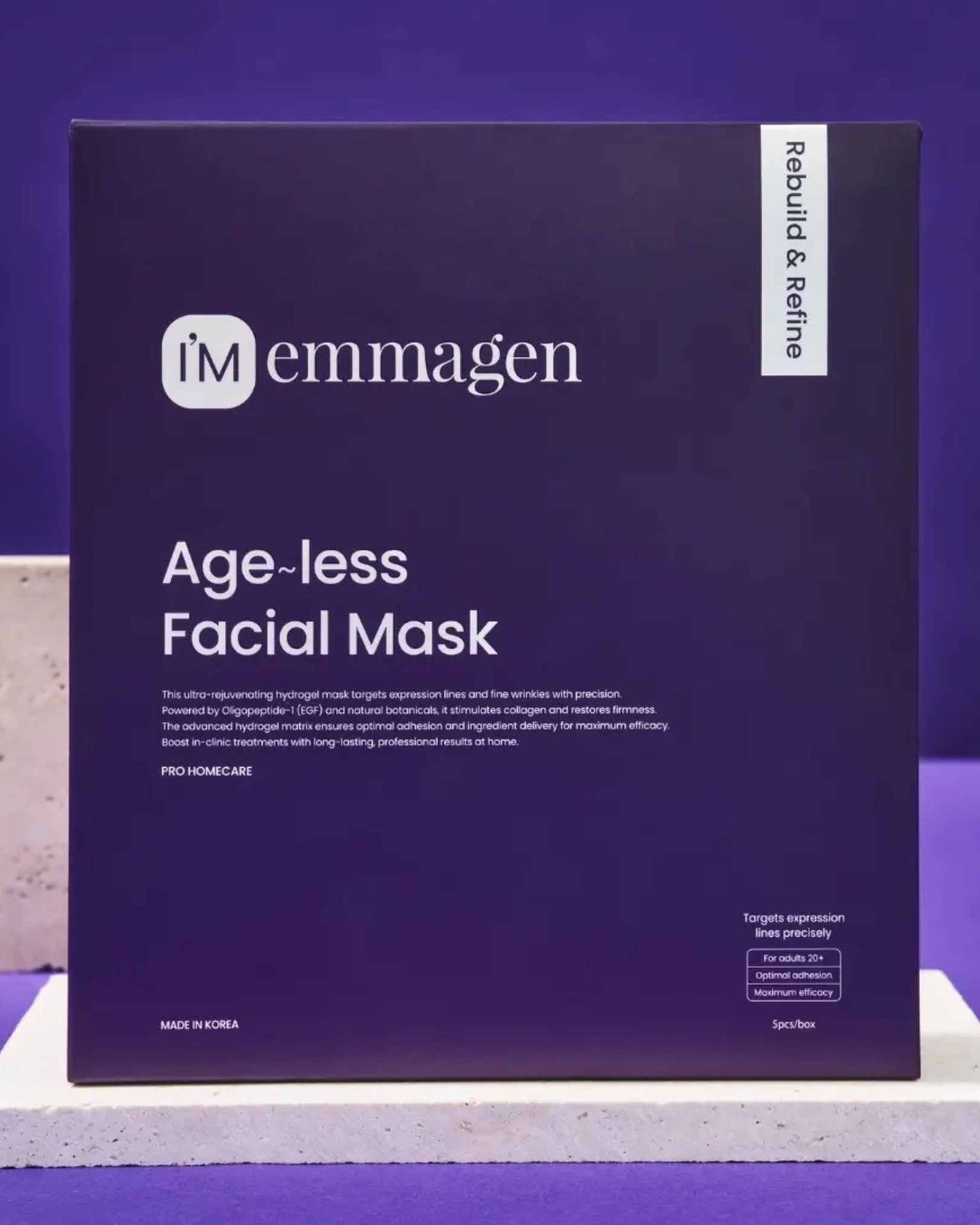 I'm Emmagen - age less facial mask pure skin