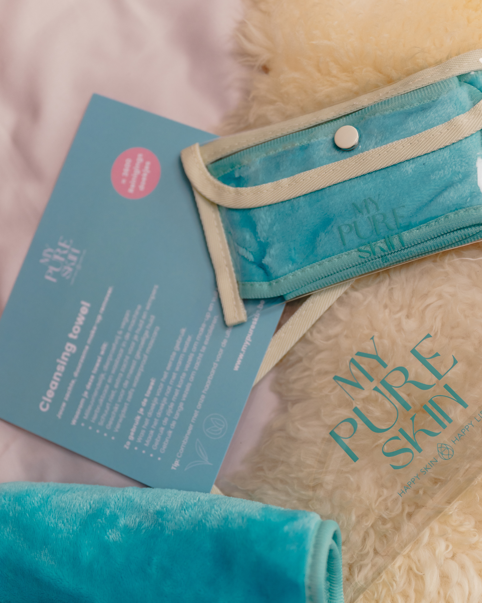 My Pure Skin Cleansing Towel Turkoise