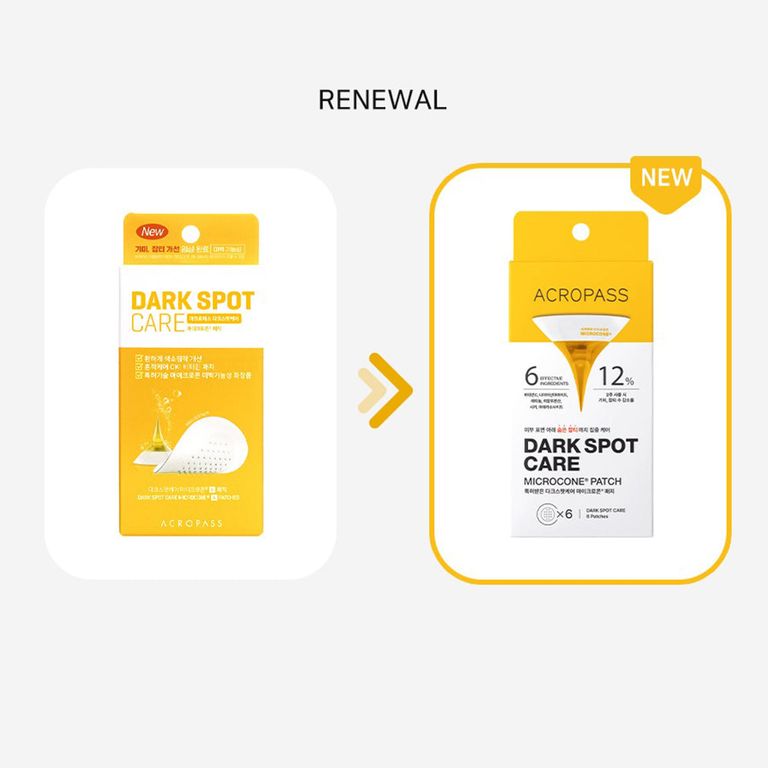 ACROPASS Dark Spot Care Microcone Patch - 6 patches