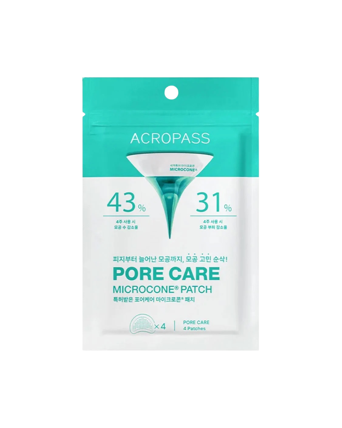 ACROPASS Pore Care Microcone Patch - 4 patches