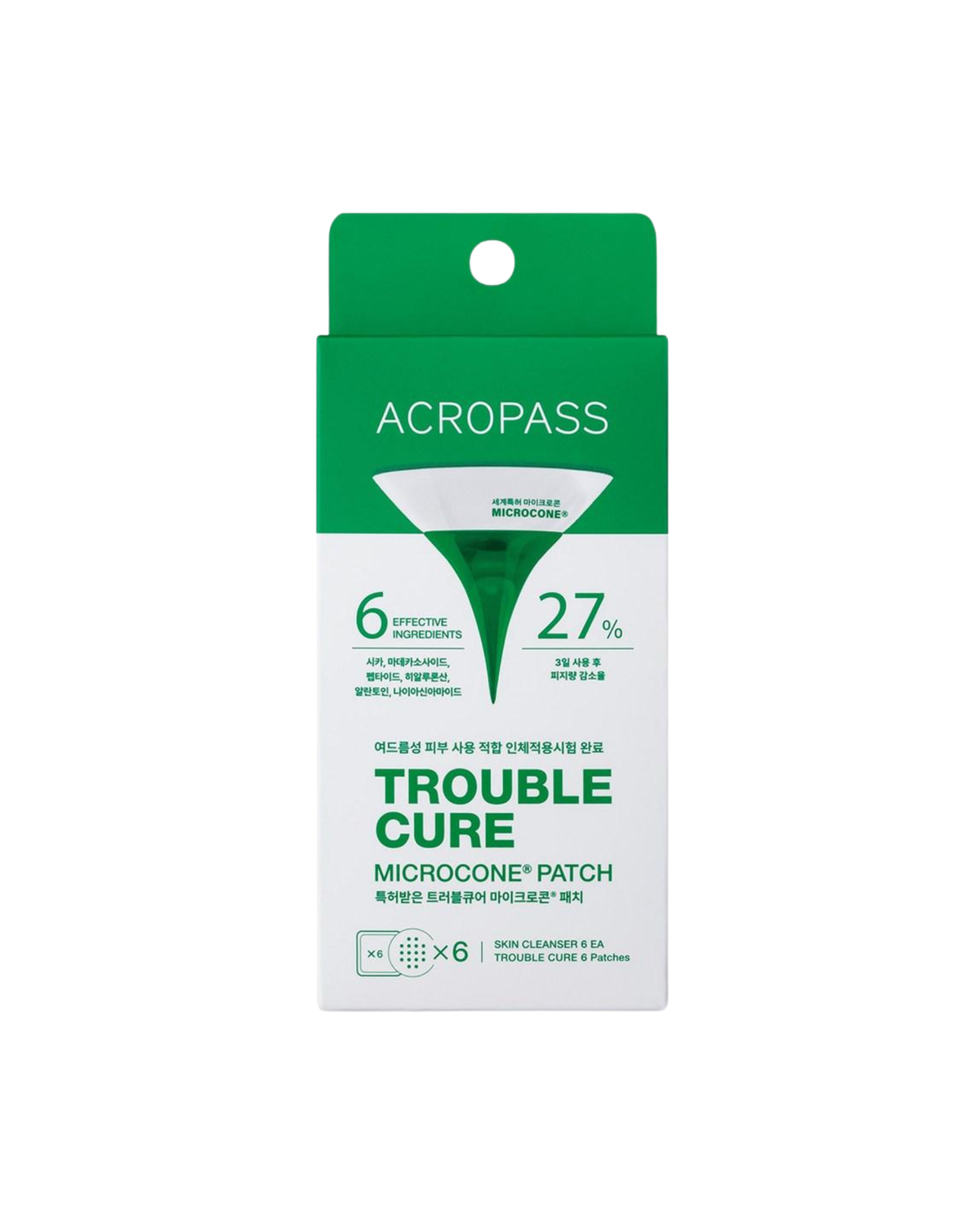 ACROPASS Trouble Care Microcone Patch - 6 patches